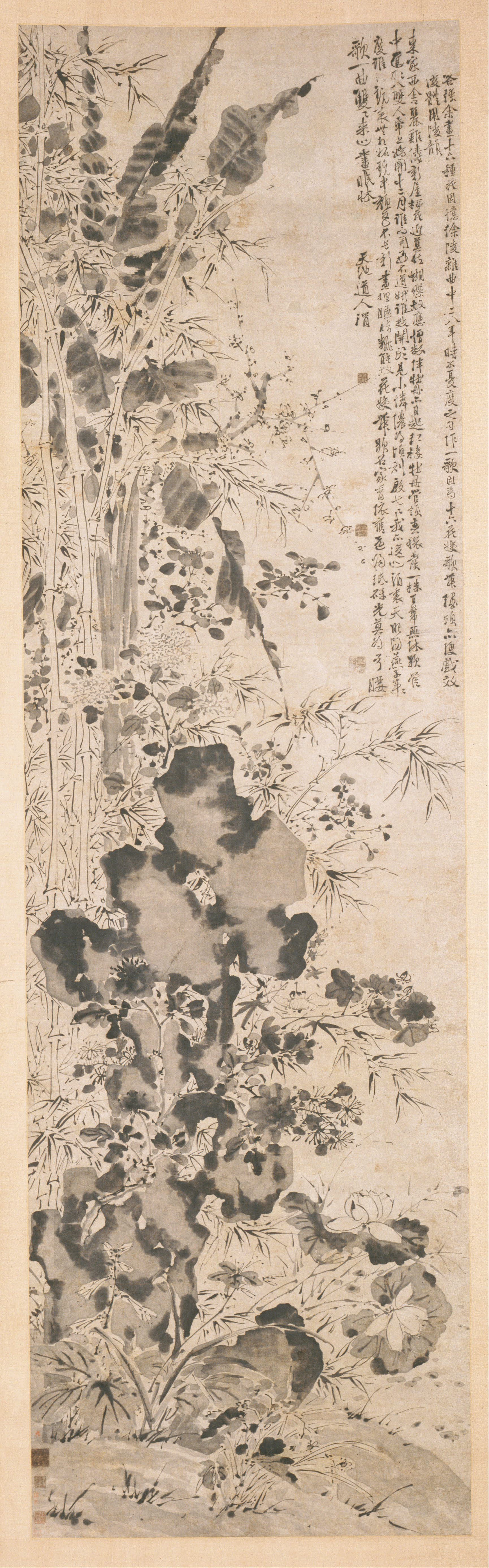 Xu Wei, Chinese - Sixteen Flowers - Google Art Project