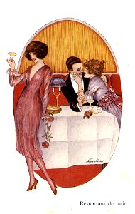Xavier Sager Paris la nuit - Restaurant de nuit