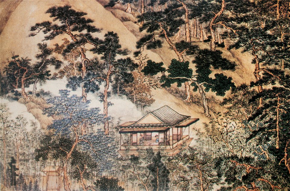 Xu Yang - Hermit's cottage in the mountains