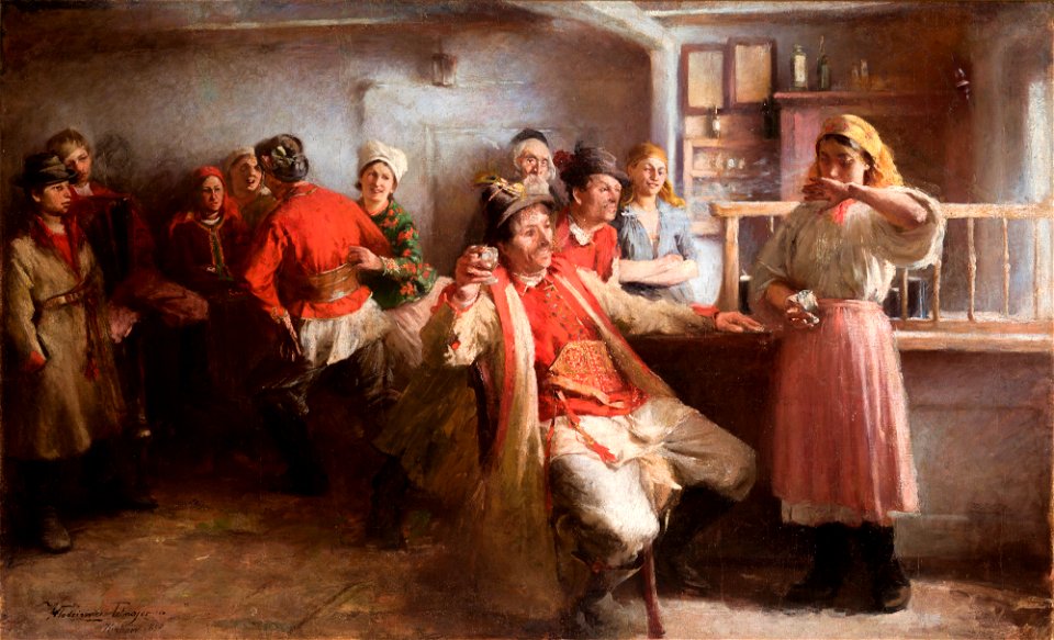 Włodzimierz Tetmajer - Courtship - MNK II-b-648 - National Museum Kraków