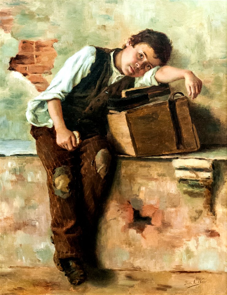 Saudades de Nápoles by Bertha Worms 1895