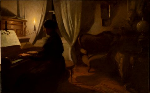 Włodzimierz Tetmajer - Old Song - MNK II-b-3166 - National Museum Kraków