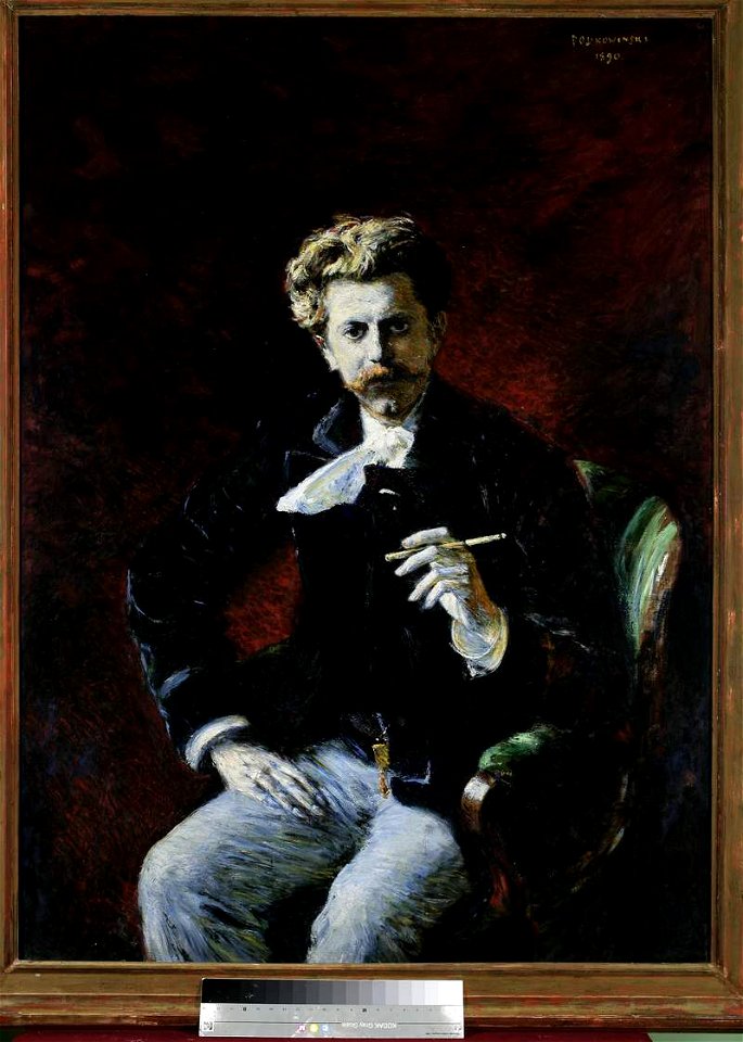 Władysław Podkowiński - Portrait of Czesław Jankowski - MP 2016 - National Museum in Warsaw