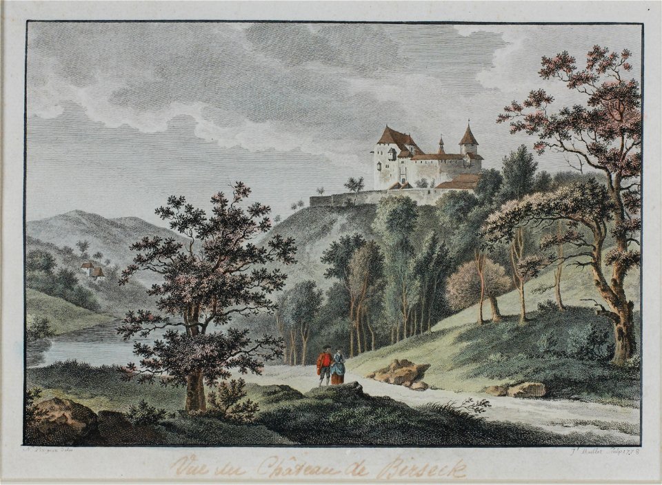 Zentralbibliothek Solothurn - Vue du Château de Birseck - aa0191