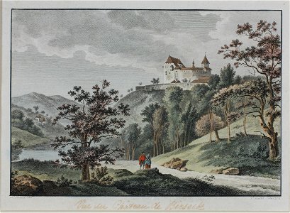 Zentralbibliothek Solothurn - Vue du Château de Birseck - aa0191