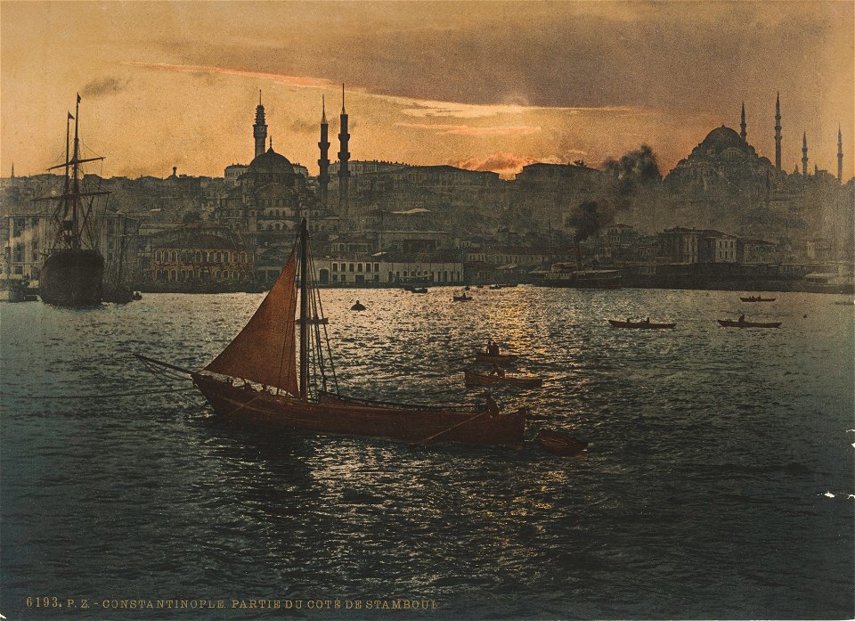 Zentralbibliothek Zürich - Constantinople partie du coté de Stamboul - 4000006193
