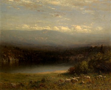 Alexander Helwig Wyant - Mountain Lake - 1972.7.8 - Yale University Art Gallery