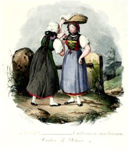 Zentralbibliothek Solothurn - SUISSE Costumes modernes Canton de Soleure - aa0845