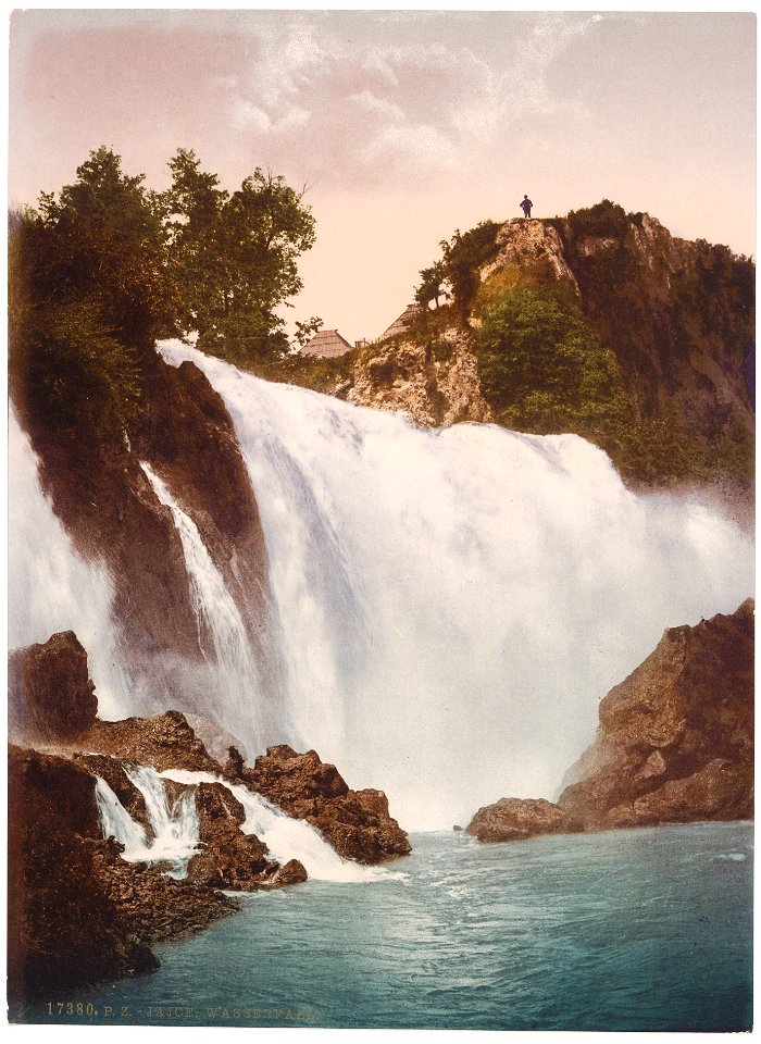 Zentralbibliothek Zürich - Jajce Wasserfall - 400017380
