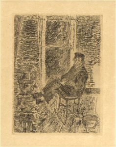 Zieke luizenbos bij de kachel, James Ensor, Mu.ZEE Oostende, SM001432