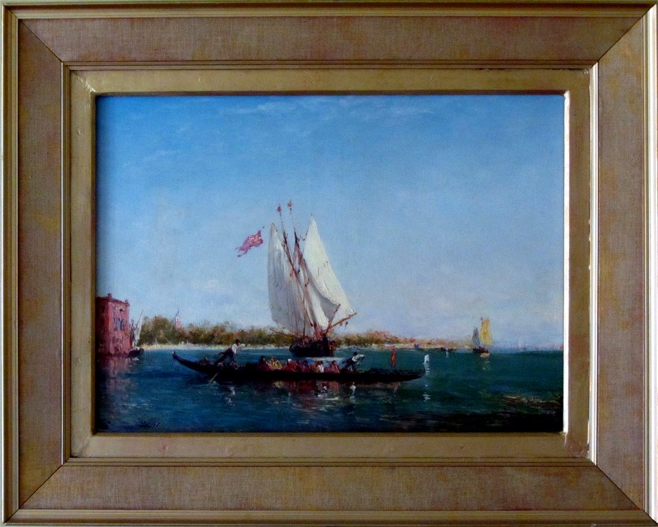 Ziem, Felix - Gondola veneciana -osm MMBAV fRF01