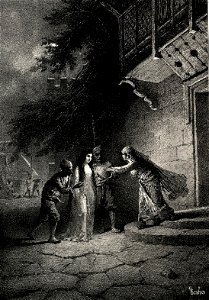 Zichy, Mihály. Illustrations to 'The Knight in the Panther's Skin'. 1888 23