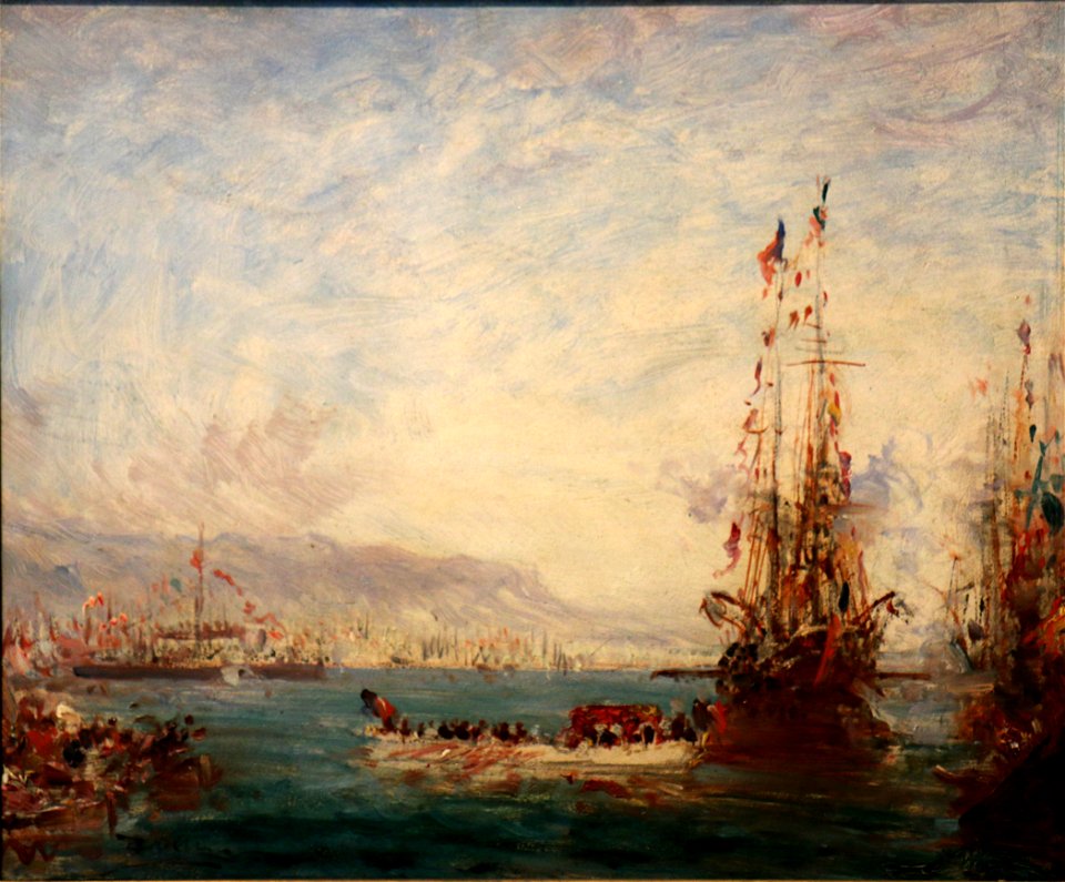 Ziem Félix - Flotte iatlienne - Toulon