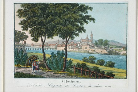 Zentralbibliothek Solothurn - Solothurn Soleure Capitale du Canton de même nom - a0017