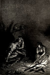 Zichy, Mihály. Illustrations to 'The Knight in the Panther's Skin'. 1888 10