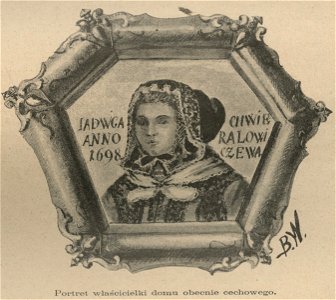 Cech krawiecki Portret właścicielki domu obecnie cechowego (59938)