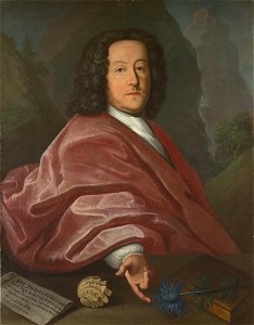 Zentralbibliothek Zürich - Joh Jacobus Scheuchzer Med D Physic Prof Coll Carol ob 1733 aet 61 - 500000022