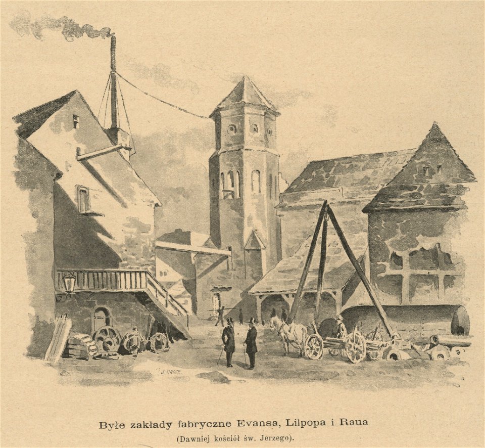 Byłe zakłady fabryczne Evansa, Lilpopa i Raua - (Dawniej kościół św. Jerzego) (60541)