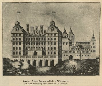 Dawny pałac Kazanowskich w Warszawie (61823)