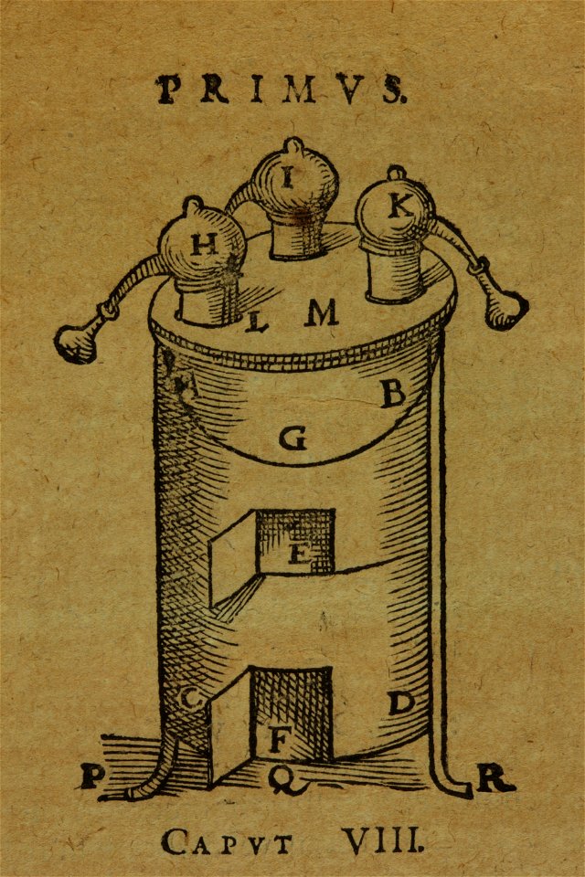De distillatione 1608 Giambattista della Porta p 17 AQ16 P17 (2)