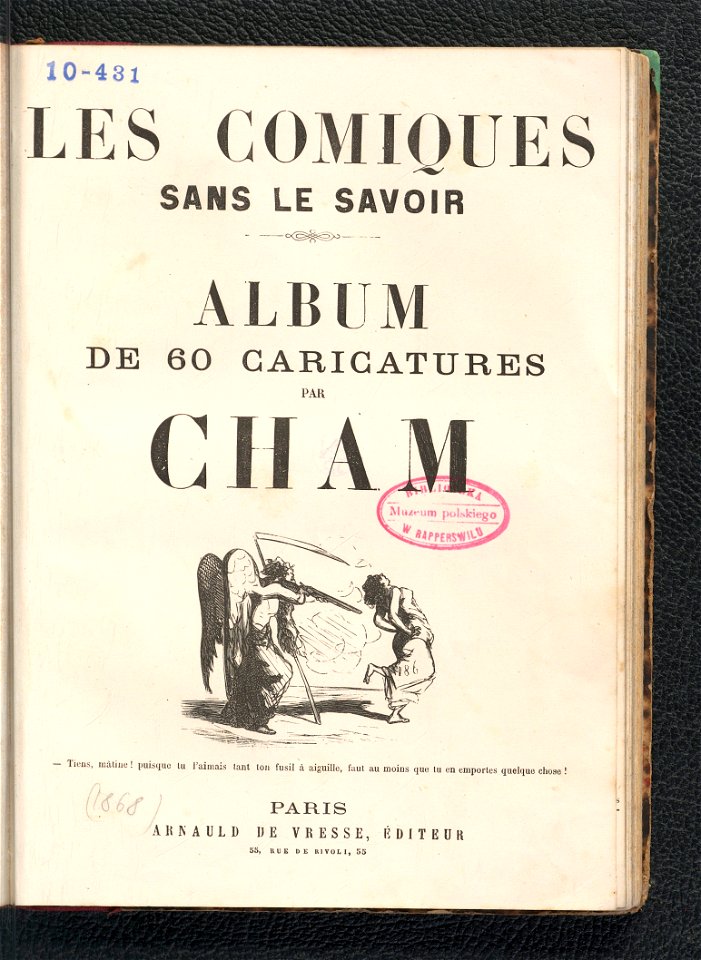 Les comiques sans le savoir - album des 60 caricatures ca 1860 (126190234)