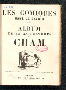 Les comiques sans le savoir - album des 60 caricatures ca 1860 (126190234)