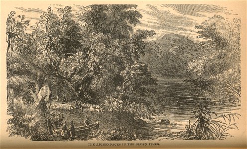 Adirondacks in Olden Times 1875 Wallace