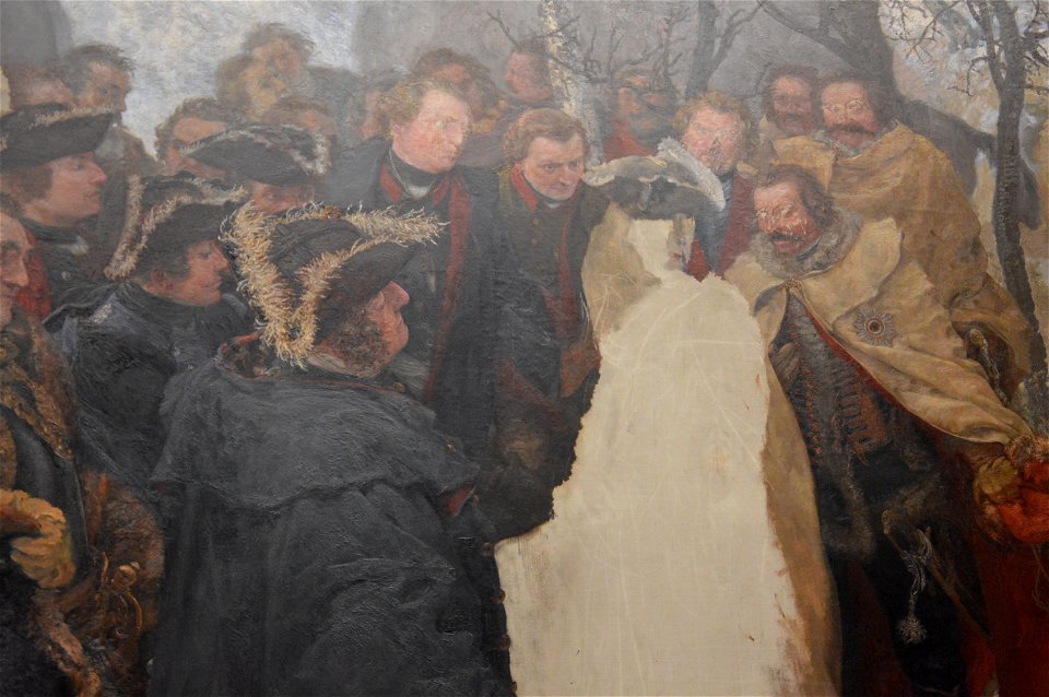 Adolph Menzel - Frederick the Great Addresses his Generals before the Battle of Leuthen in 1757 (1859-61) 1