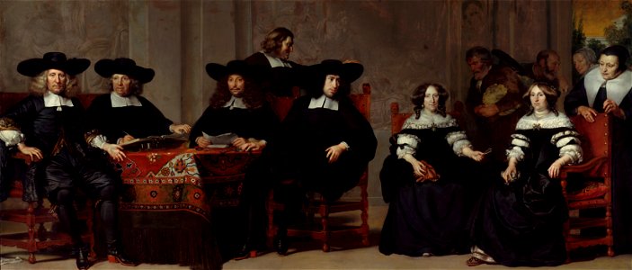 Adriaen Backer - Amsterdam almshouse regents