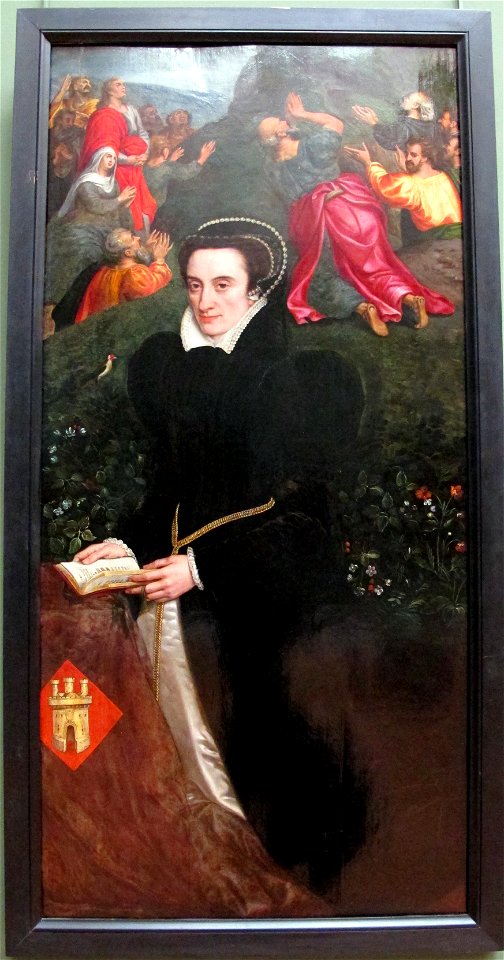 Adriaen thomaasz. key, leonor lopez de villanova, moglie di antonio del rio, post 1589, 01