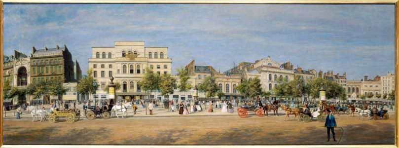 AdolpheMartialPotemontLeboulevardDuTemple1862