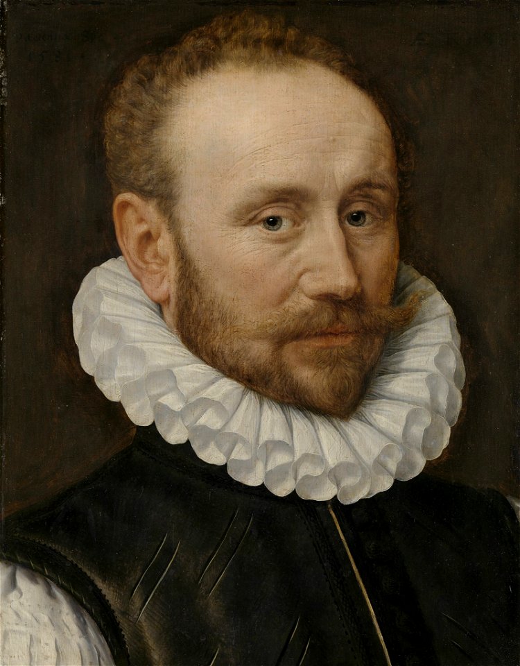 Adriaen Thomasz. Key - Portert van een man