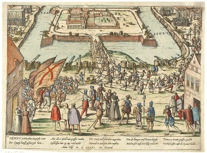 Aftocht van de Spanjaarden uit Gent, 1576