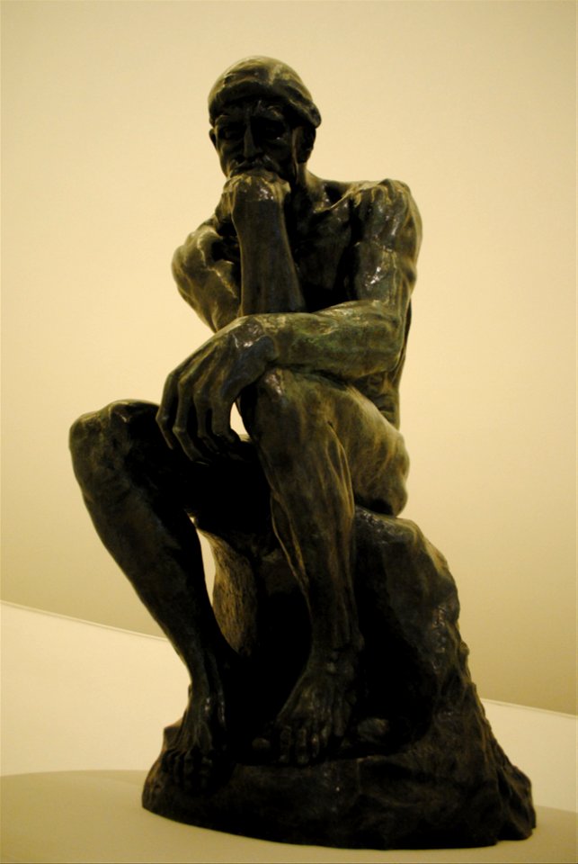 Auguste Rodin The thinker 02