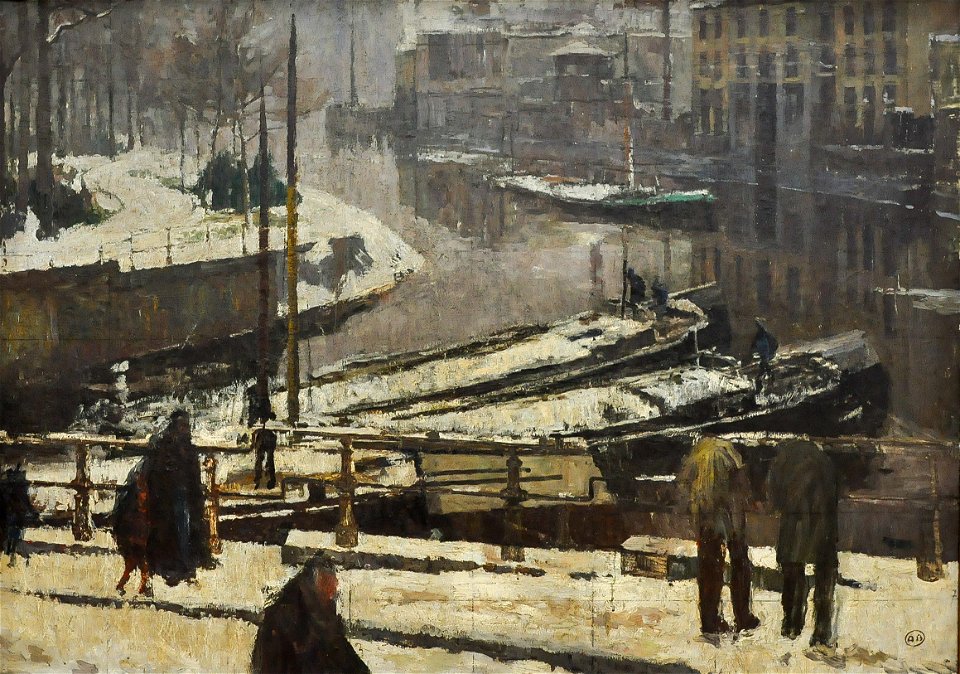Albert Baertsoen (1866-1922) Dooi in Gent MSK Gent 22-11-2015 11-51-32