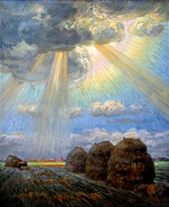 Albert König Sonne bricht d Wolken (1)