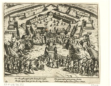 Afbraak van de citadel van Antwerpen