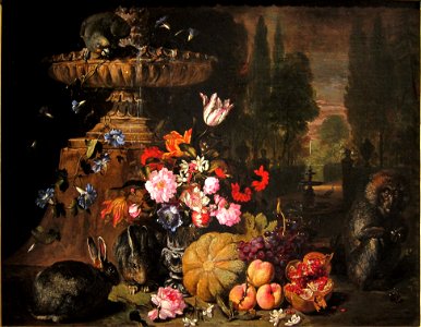 Ajaccio de Coninck fruits fleurs animaux