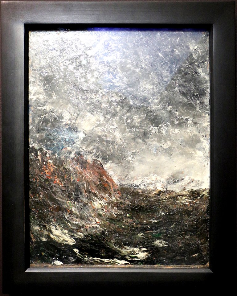 August strindberg, marina con scogliera, sett. 1894