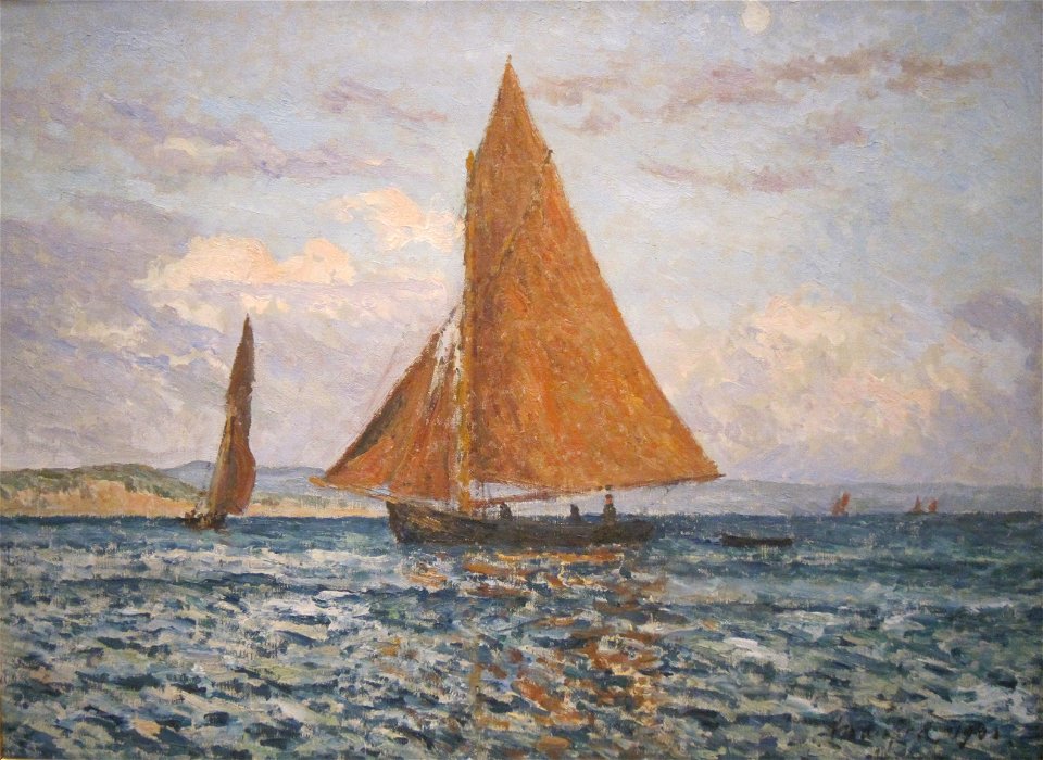 'Coast, Bay of Douarnenez, France' by Maxime Maufra, Cincinnati Art Museum