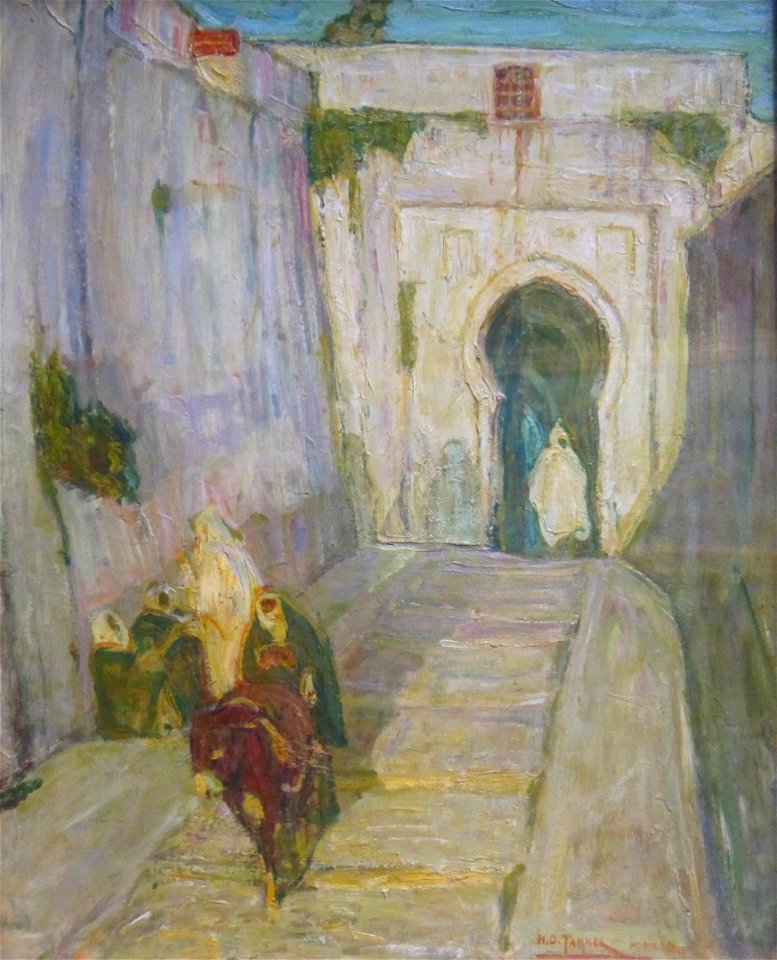 'Entrance to the Casbah' by Henry Ossawa Tanner, 1912