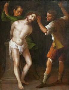 'Flagellation of Christ', anonymous Mexican painting, 17th century, El Paso Museum of Art