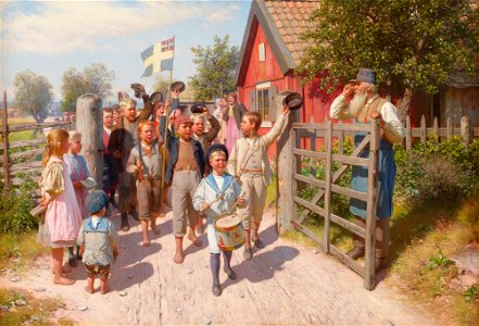 August Malmström-Det gamla och det unga Sverige