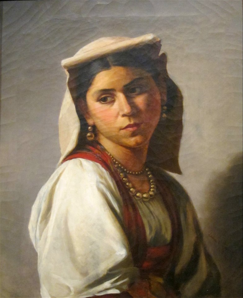 'Head of a Moroccan Girl', by Laura C. Birge, Dayton Art Institute