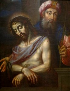 'Ecce Homo' by Juan Sanchez Salmeron, oil on canvas, c. 1700, El Paso Museum of Art