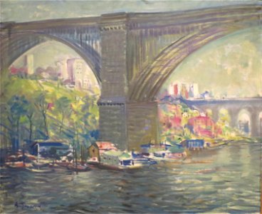 'High Bridge' by Arthur Clifton Goodwin, El Paso Museum of Art