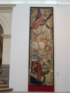 Auguste Gorguet Victoire navale des Romains sur la flotte des Venetes 1912