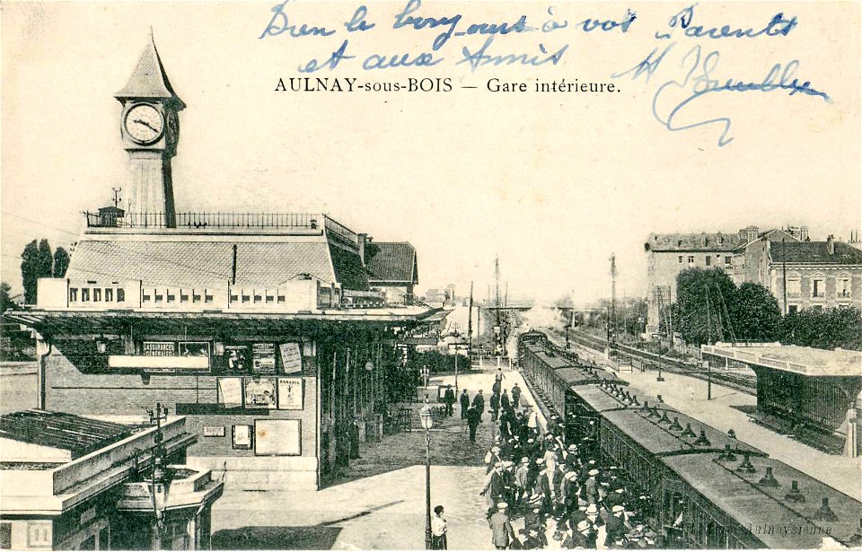 Aulnaysienne - AULNAY-SOUS-BOIS - Gare intérieure