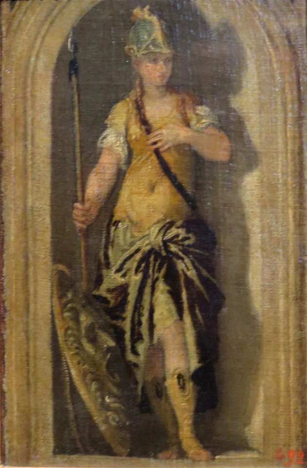 'Minerva' by Paolo Veronese, 16th century, Pushkin Museum