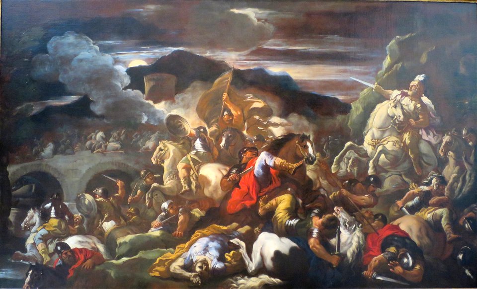 'A Battle Scene' by Luca Giordano, Norton Simon Museum